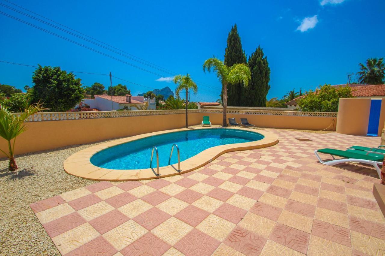 Cometa-86 - Villa With Private Pool Close To The Beach In Calpe Empedrola 外观 照片